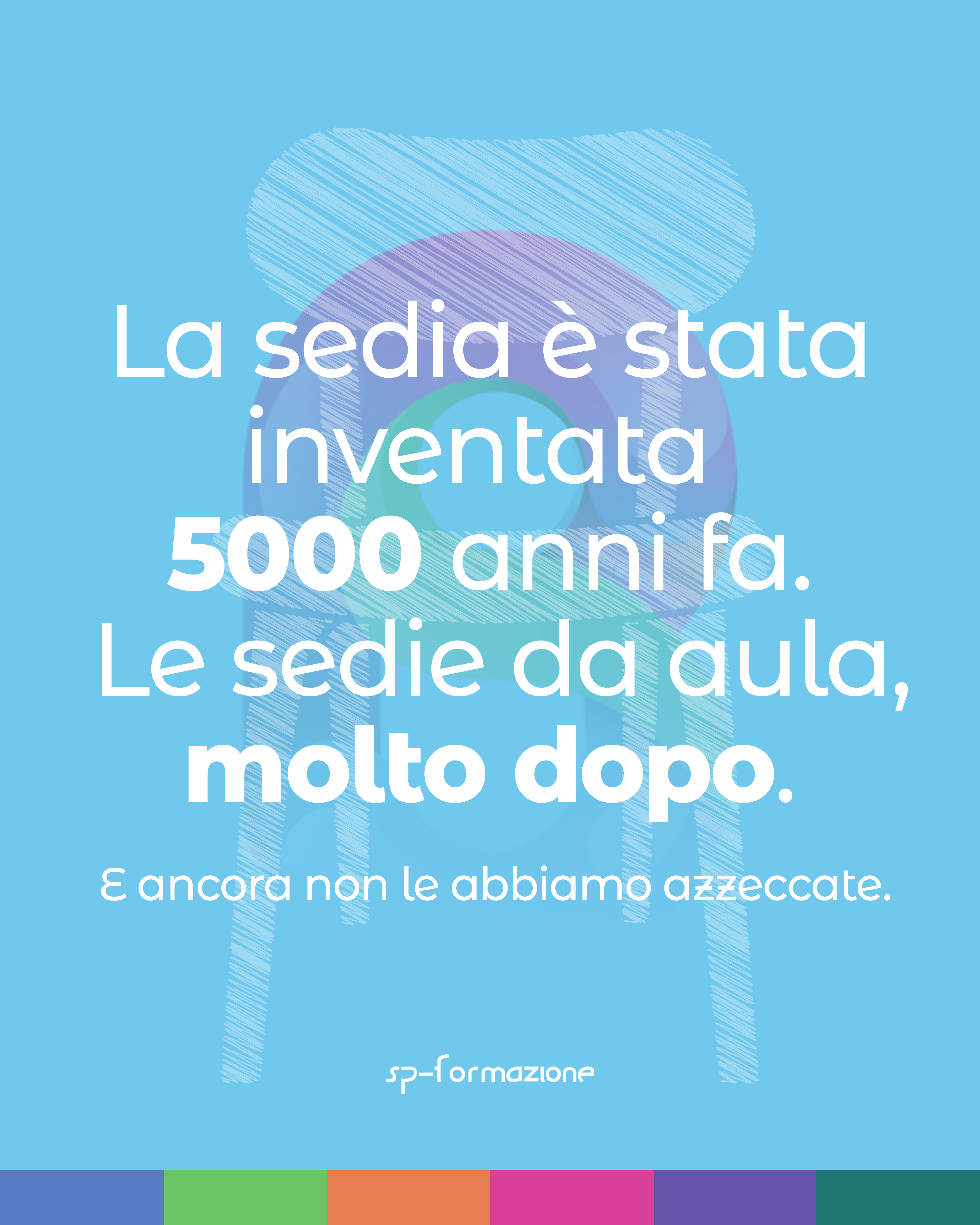La sedia in aula, copertina